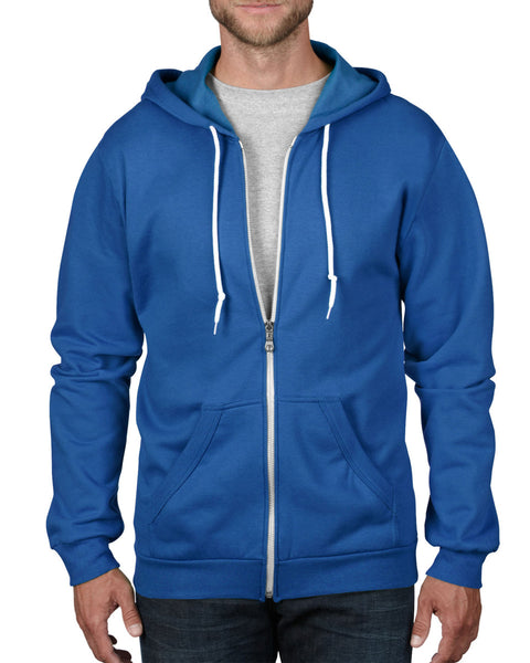 71600 Anvil Adult Full Zip Hooded Sweatshirt