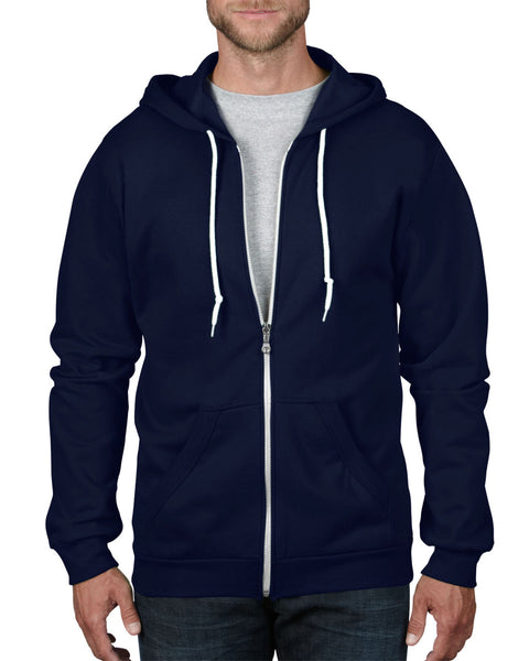 71600 Anvil Adult Full Zip Hooded Sweatshirt