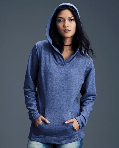 72500L Anvil Women's French Terry Hooded Sweat