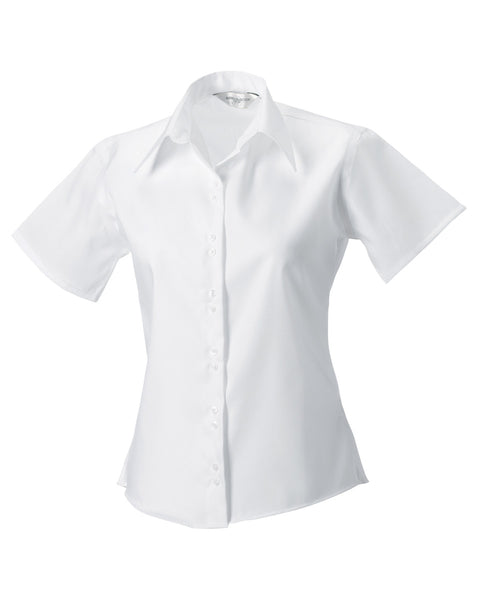 957F Russell Collection Ladies' Short Sleeve Ultimate Non-Iron Shirt