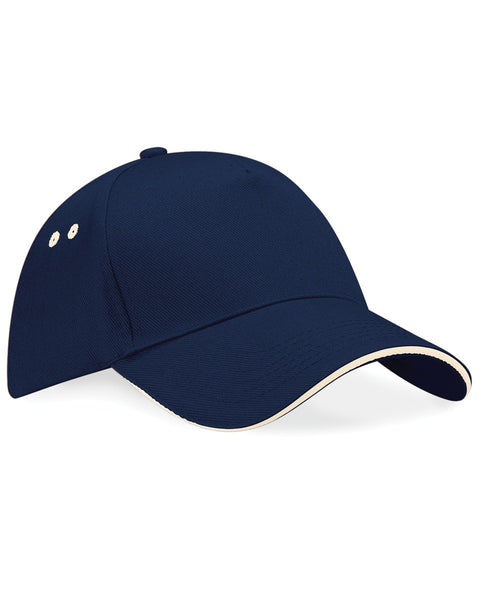 B15C Beechfield  Ultimate 5 Panel Cap Sandwich Peak