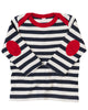 BZ38 Babybugz Stripy Long Sleeve T-Shirt