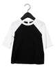 CA3200T Bella Toddler 3/4 Sleeve Baseball Tee