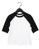 CA3200T Bella Toddler 3/4 Sleeve Baseball Tee