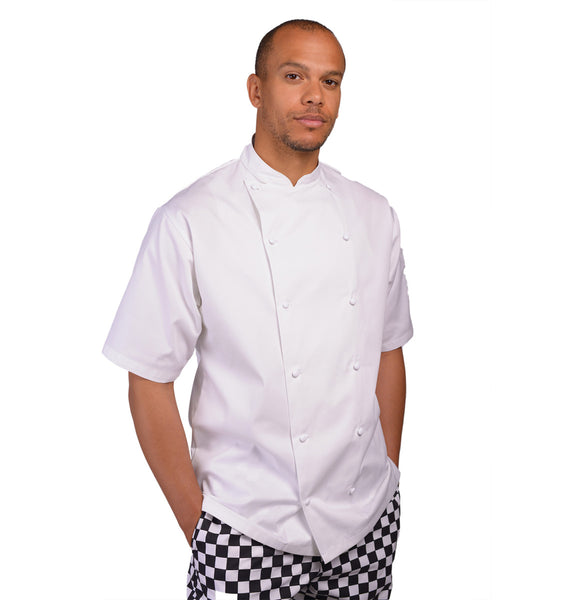 DE92ES Le Chef Executive Short Sleeve Chefs Jacket