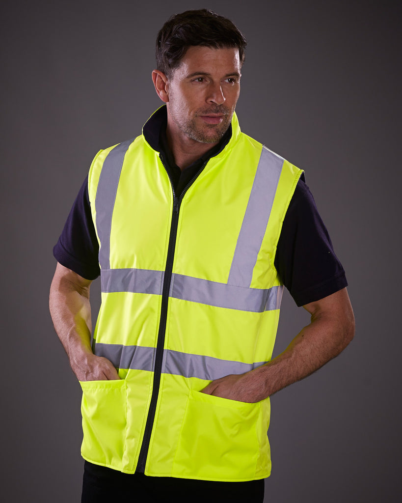 Hi vis hot sale fleece vest