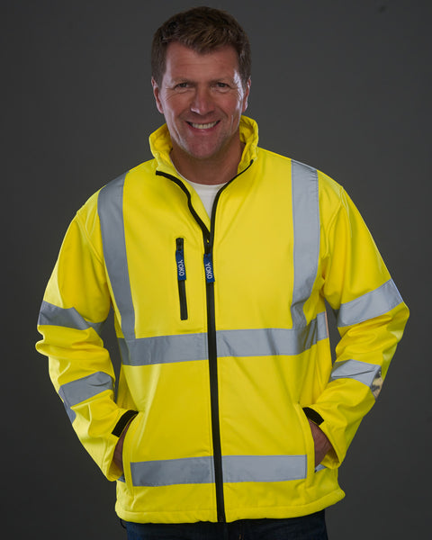 Yoko Hi-Vis Softshell Jacket