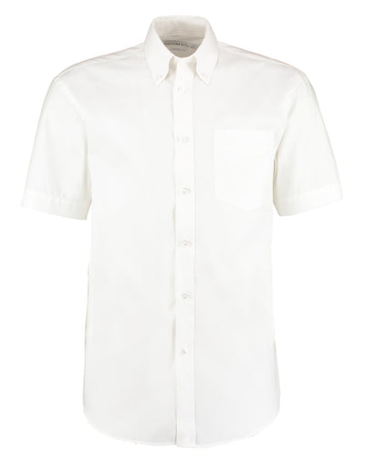 KK109 Kustom Kit Men's Short Sleeve Corporate Oxford Shirt