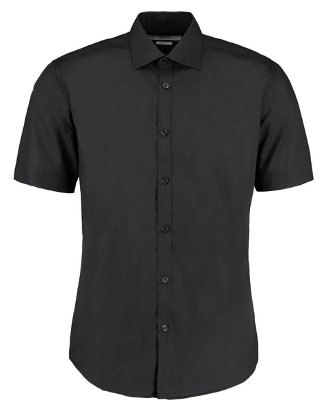 KK191 Kustom Kit Men's Slim Fit Short Sleeve Business Shirt