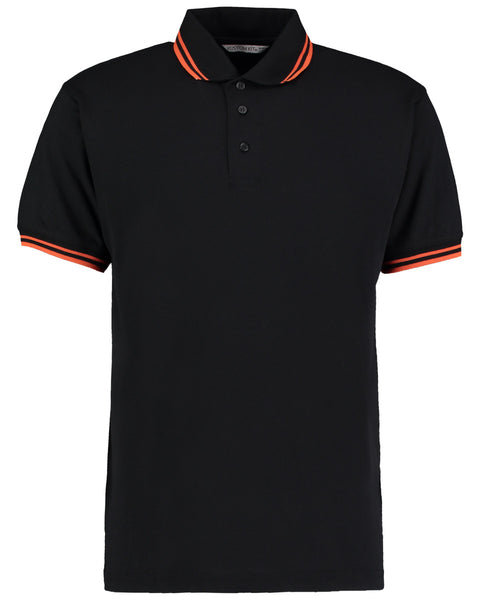 KK409 Kustom Kit Men's Tipped Piqué Polo