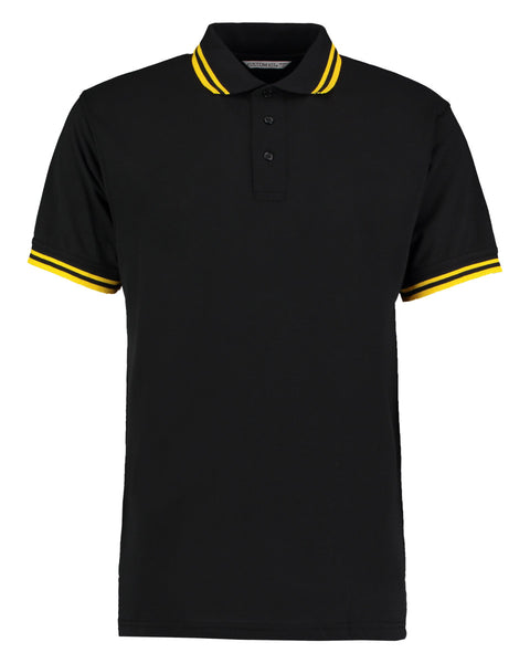 KK409 Kustom Kit Men's Tipped Piqué Polo