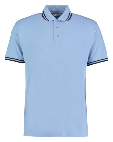 KK409 Kustom Kit Men's Tipped Piqué Polo