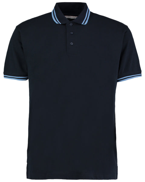 KK409 Kustom Kit Men's Tipped Piqué Polo