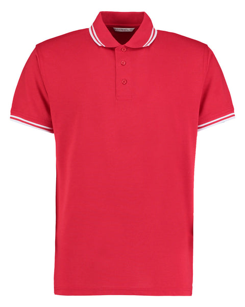 KK409 Kustom Kit Men's Tipped Piqué Polo