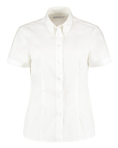 KK701 Kustom Kit Ladies' Corporate Short Sleeve Oxford Shirt