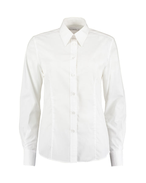 KK729 Kustom Kit Ladies' Long Sleeve Workforce Shirt