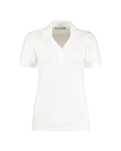 KK732 Kustom Kit Ladies' Sophia Comfortec® V-Neck Polo Shirt