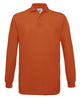 PU414 B&C Safran Long-sleeved Polo Shirt