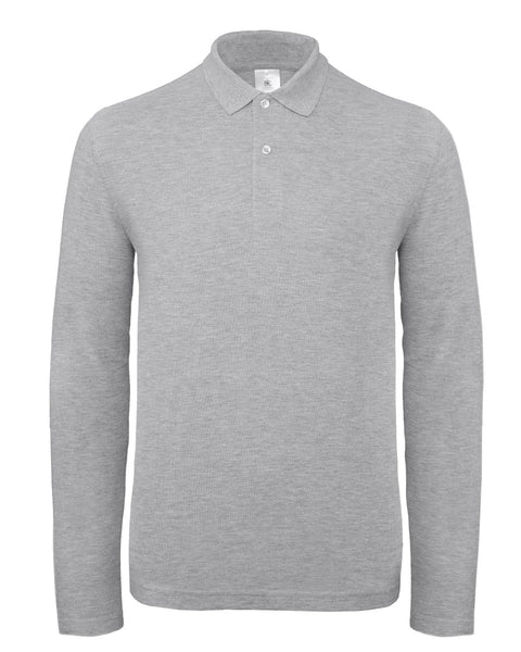 PUI12 B&C ID.001 Men's Long Sleeve Polo