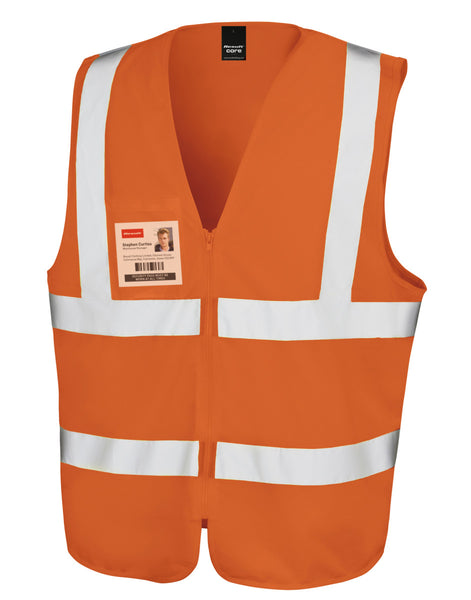 R202X Result Safeguard Zip Safety Tabard