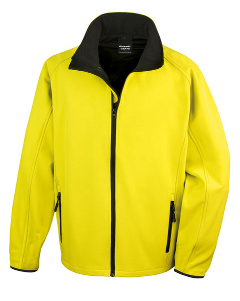 R231M Result Core Men's Printable Softshell Jacket