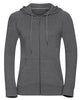 R284F Russell Ladies' HD Zipped Hooded Sweat