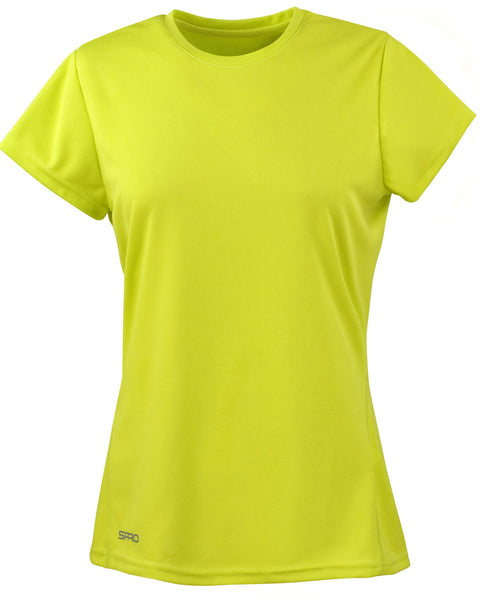 S253F Spiro Ladies' Quick Dry Short Sleeve T-Shirt