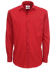 SMP61 B&C Men's Smart Long Sleeve Poplin Shirt