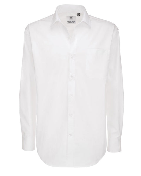 SMT81 B&C Men's Sharp Long Sleeve Twill Shirt