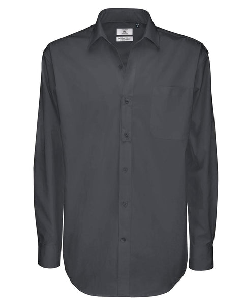 SMT81 B&C Men's Sharp Long Sleeve Twill Shirt