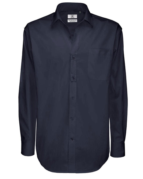 SMT81 B&C Men's Sharp Long Sleeve Twill Shirt