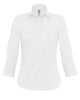 SW520 B&C Women's Milano Poplin 3/4 Sleeve Shirt