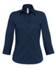 SW520 B&C Women's Milano Poplin 3/4 Sleeve Shirt