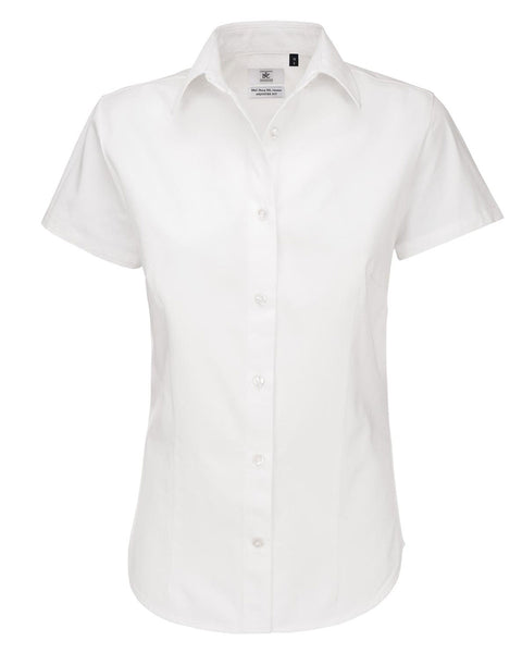 SWT84 B&C Women's Sharp Short Sleeve Twill Shirt