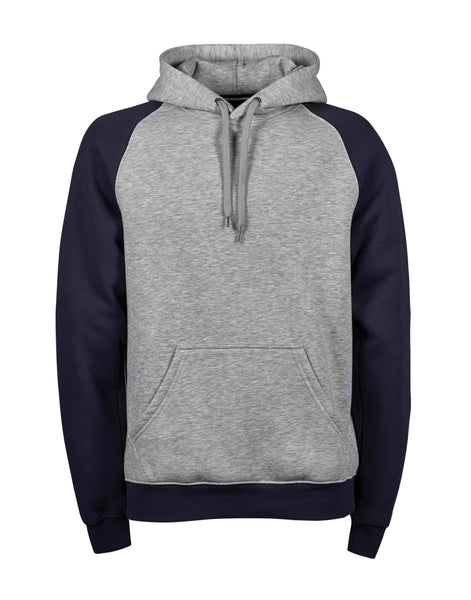 TJ5432 Tee Jays Men's Two-Tone Hooded Sweatshirt