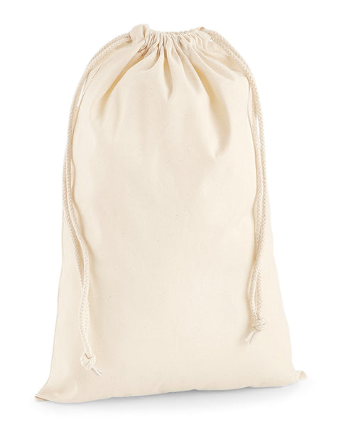W216 Westford Mill Premium Cotton Stuff Bag