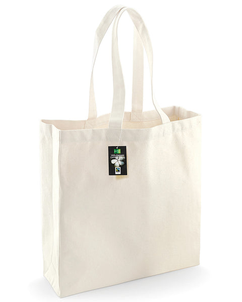 W623 Westford Mill Fairtrade Cotton Classic Shopper